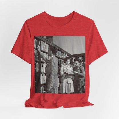 Library Patrons Shirt - Afrocentric Art by The Trini Gee