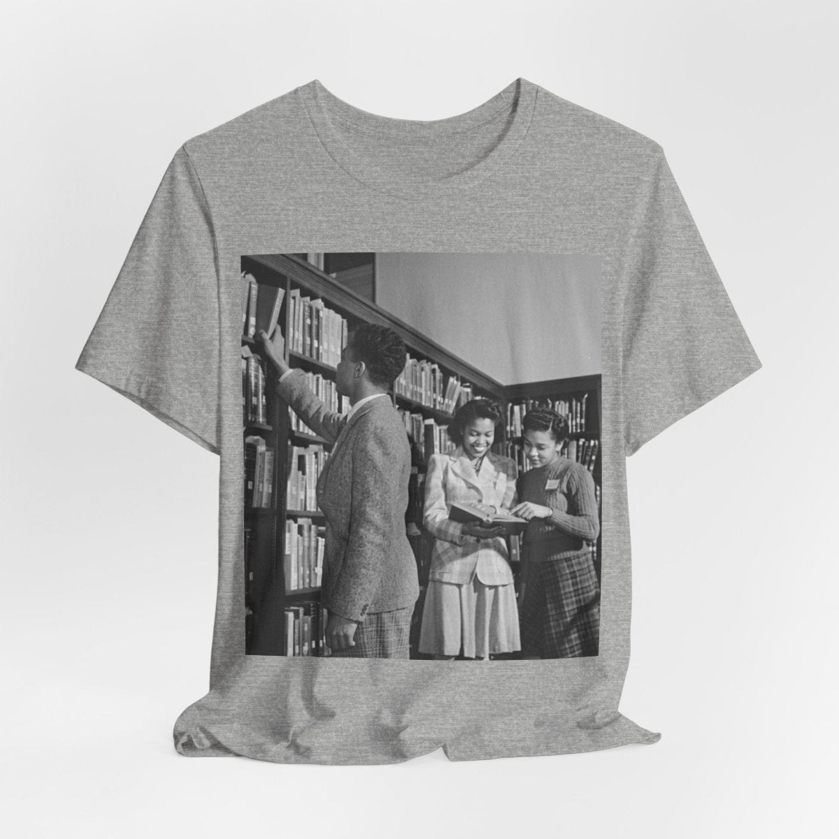 Library Patrons Shirt - Afrocentric Art by The Trini Gee