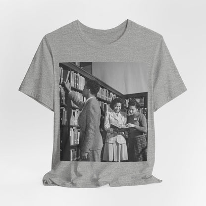 Library Patrons Shirt - Afrocentric Art by The Trini Gee