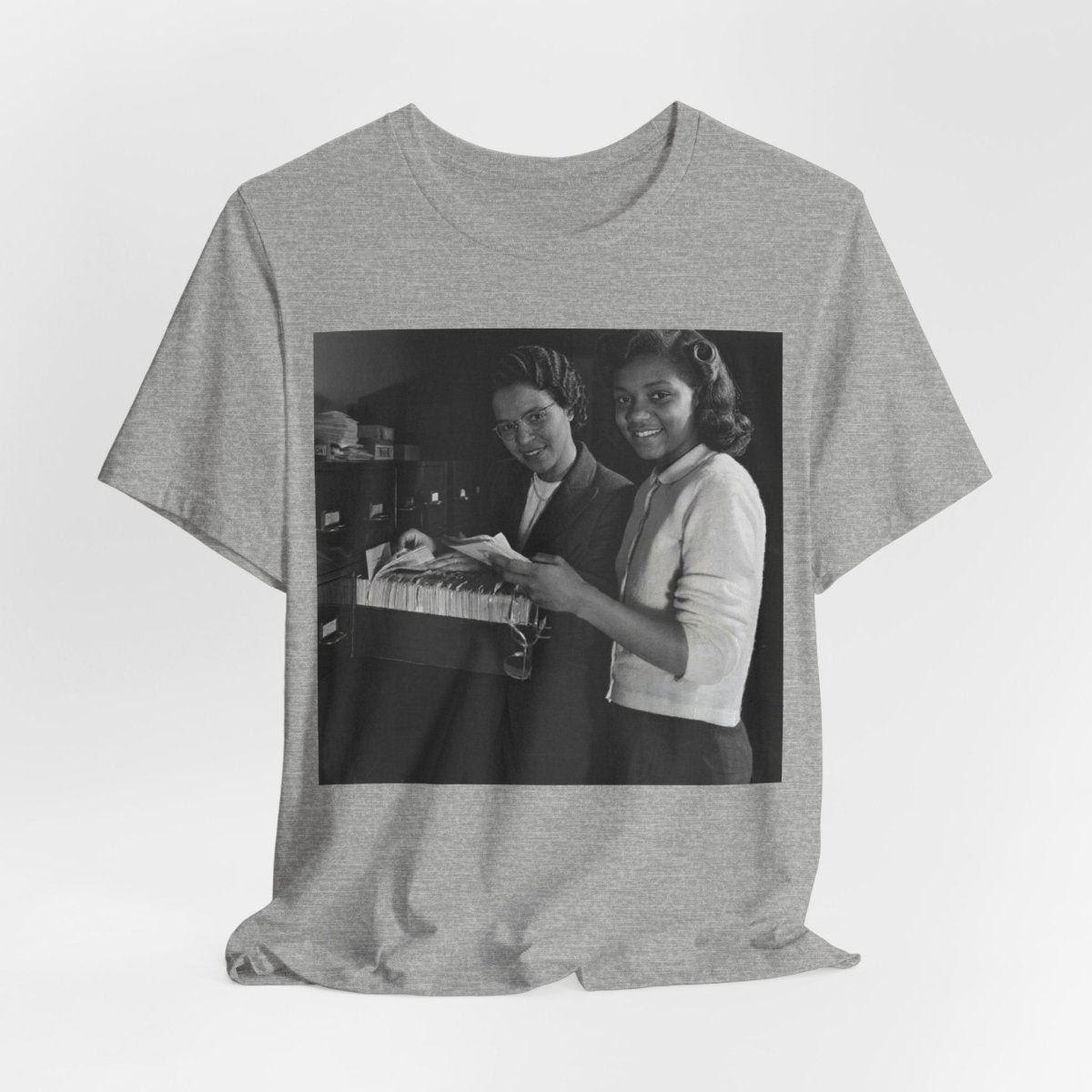 Library Women T-Shirt - Afrocentric Art by The Trini Gee