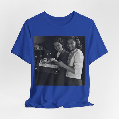 Library Women T-Shirt - Afrocentric Art by The Trini Gee