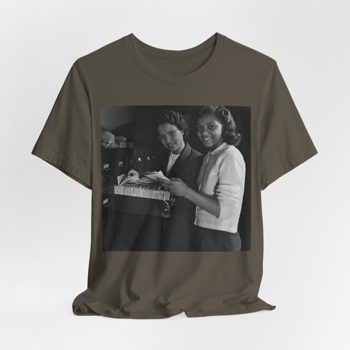 Library Women T-Shirt - Afrocentric Art by The Trini Gee