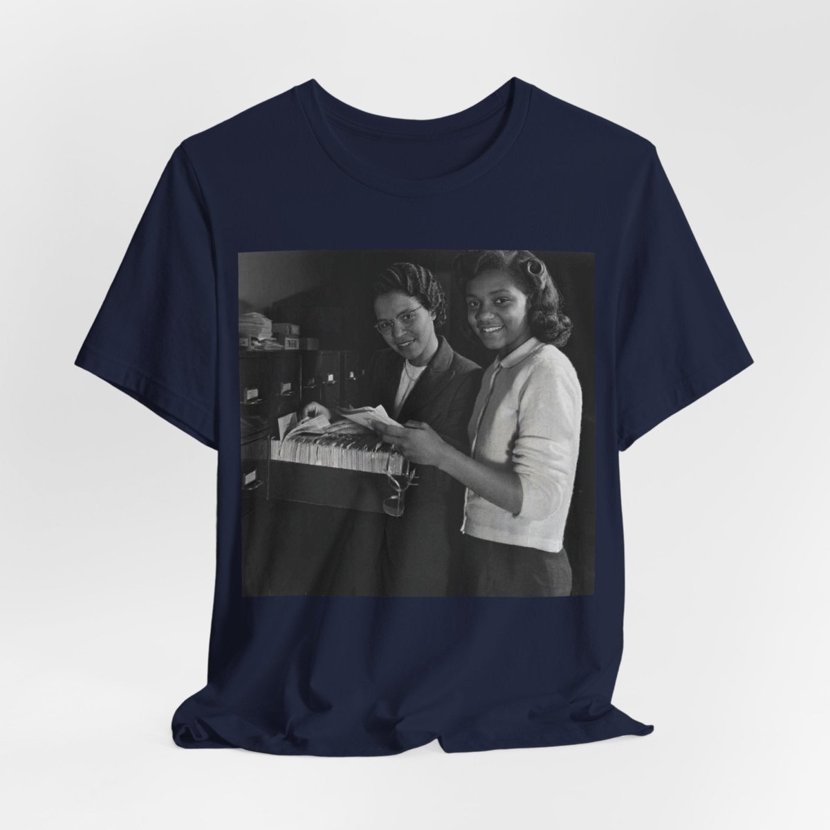 Library Women T-Shirt - Afrocentric Art by The Trini Gee
