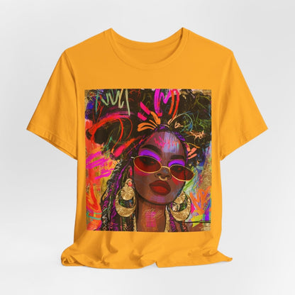 Locs Graffiti Shirt - Afrocentric Art by The Trini Gee