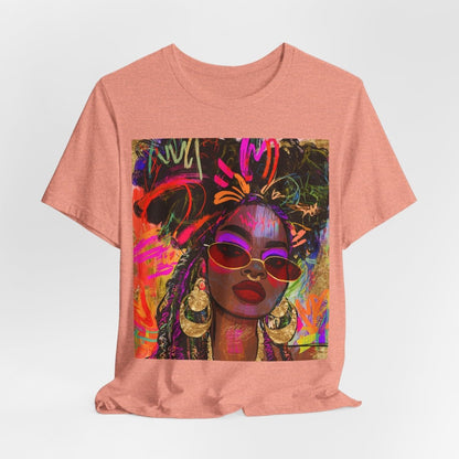 Locs Graffiti Shirt - Afrocentric Art by The Trini Gee