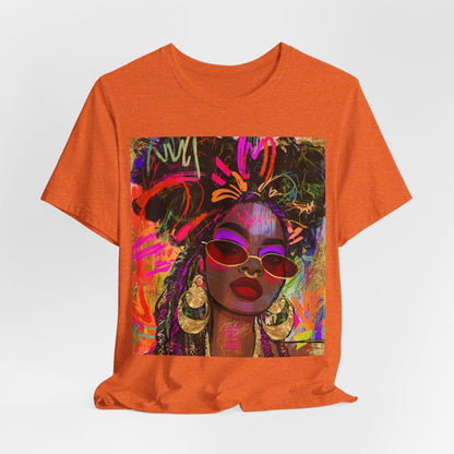 Locs Graffiti Shirt - Afrocentric Art by The Trini Gee