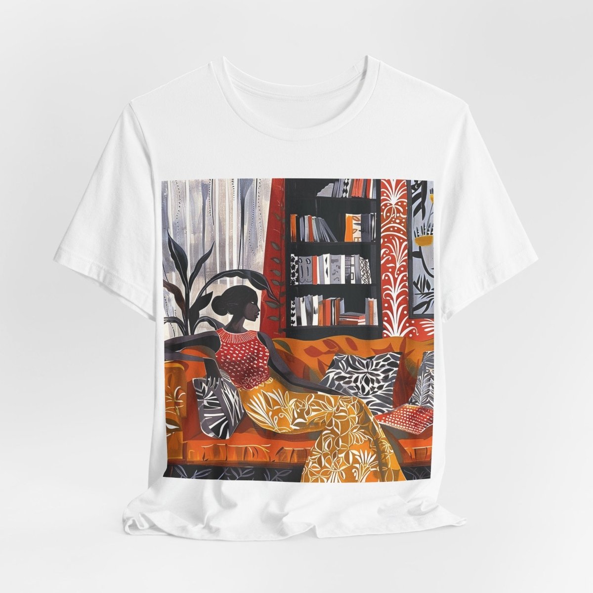 Lounge Lady Shirt - Afrocentric Art by The Trini Gee