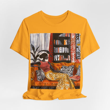 Lounge Lady Shirt - Afrocentric Art by The Trini Gee