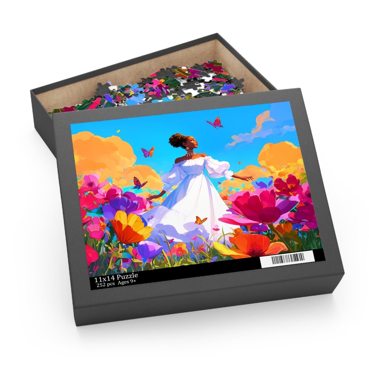 Lovely Day Puzzle - Afrocentric Art by The Trini Gee