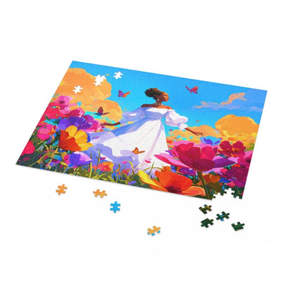 Lovely Day Puzzle - Afrocentric Art by The Trini Gee