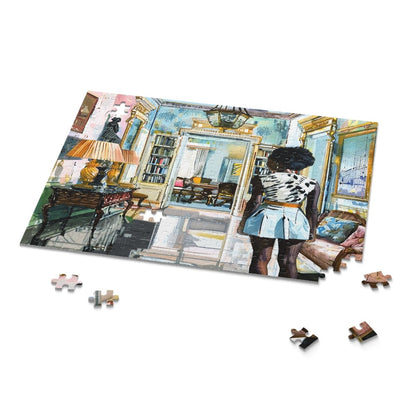 Luxury Explorer Puzzle - Afrocentric Art by The Trini Gee