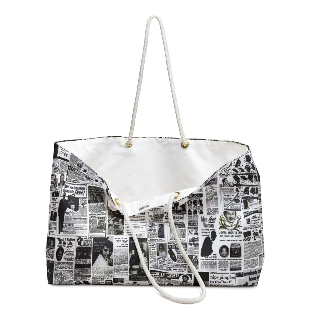 Magazine Ads Weekender Bag - The Trini Gee