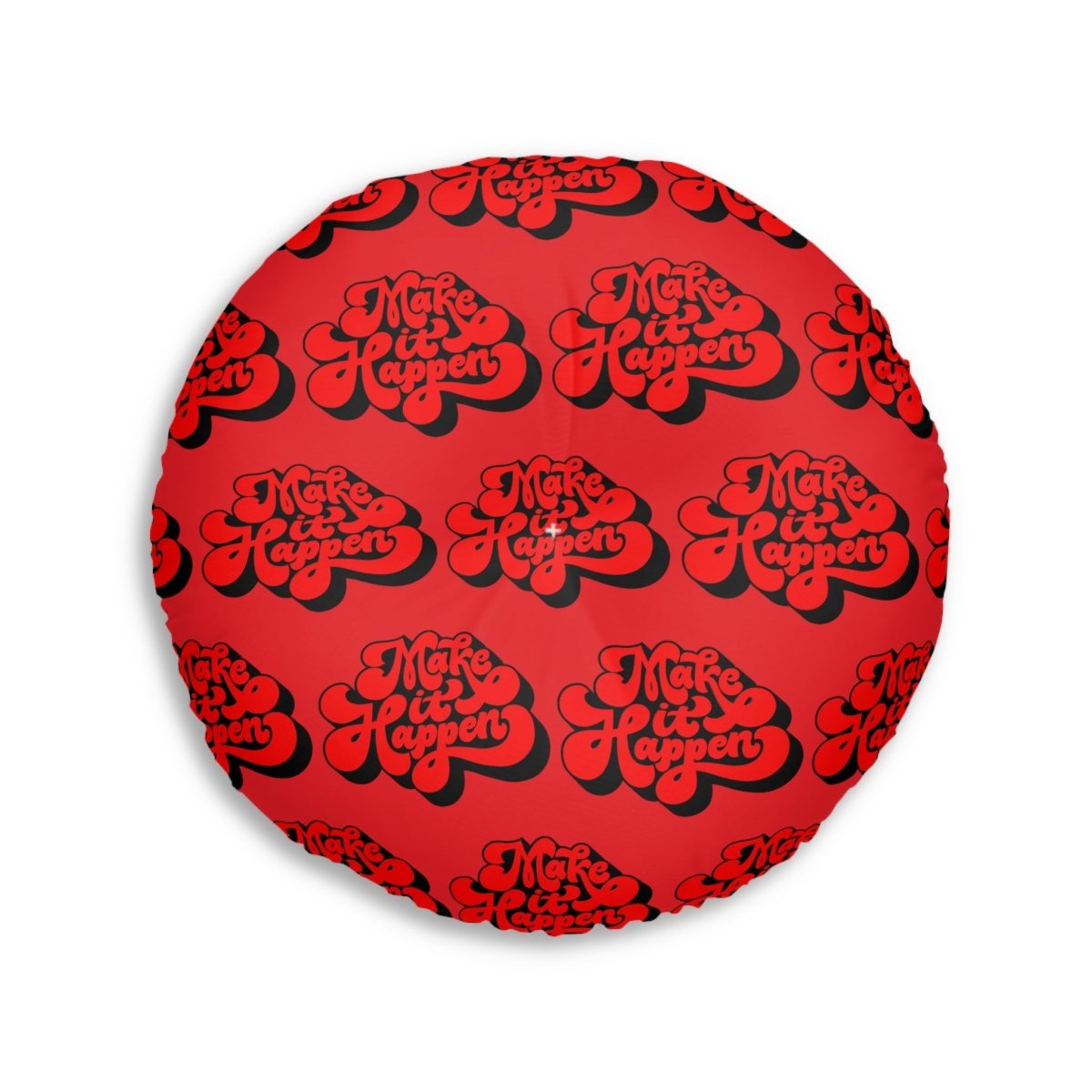 Make it Happen Floor Pillow - Afrocentric Art by The Trini Gee