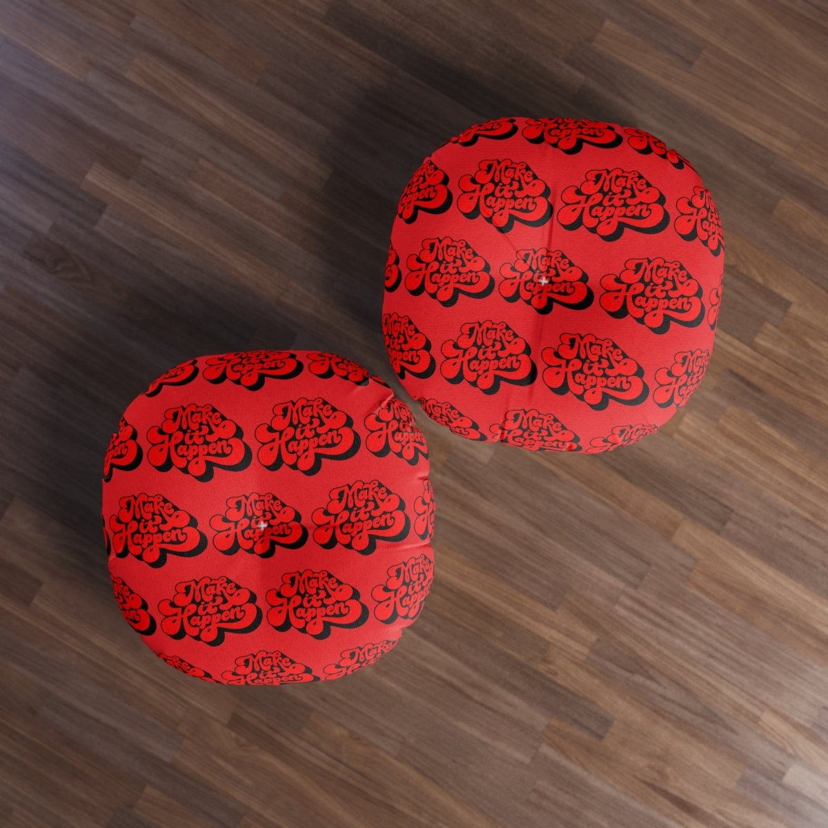 Make it Happen Floor Pillow - Afrocentric Art by The Trini Gee