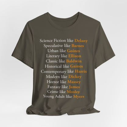 Male Authors Shirt - Afrocentric Art by The Trini Gee