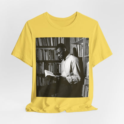 Man Reading Book Shirt - Afrocentric Art by The Trini Gee