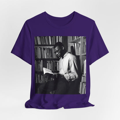 Man Reading Book Shirt - Afrocentric Art by The Trini Gee