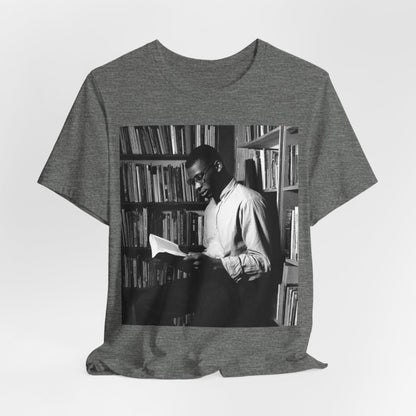 Man Reading Book Shirt - Afrocentric Art by The Trini Gee