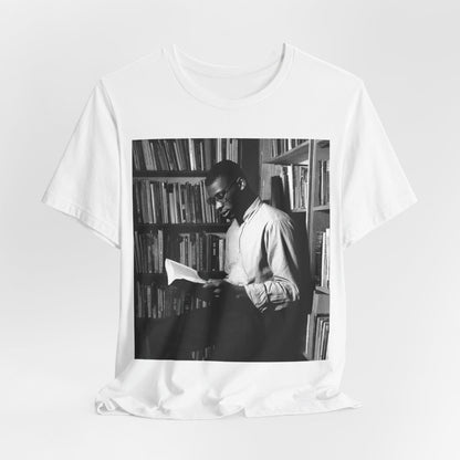 Man Reading Book Shirt - Afrocentric Art by The Trini Gee