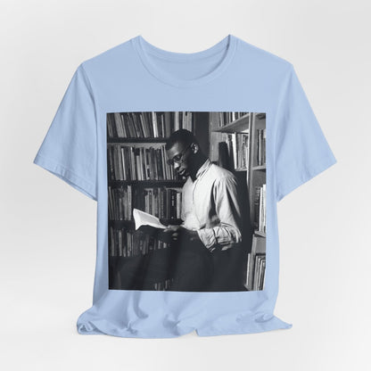 Man Reading Book Shirt - Afrocentric Art by The Trini Gee