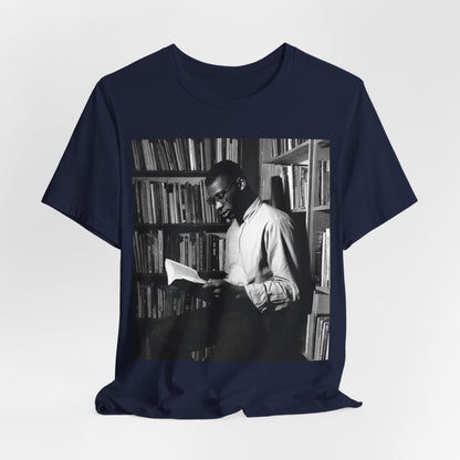 Man Reading Book Shirt - Afrocentric Art by The Trini Gee