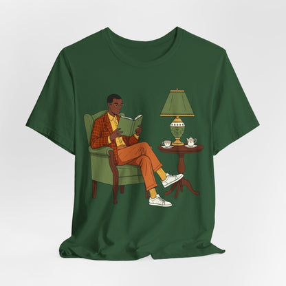 Man Reading Shirt - The Trini Gee