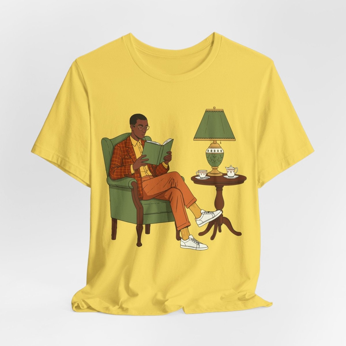 Man Reading Shirt - The Trini Gee