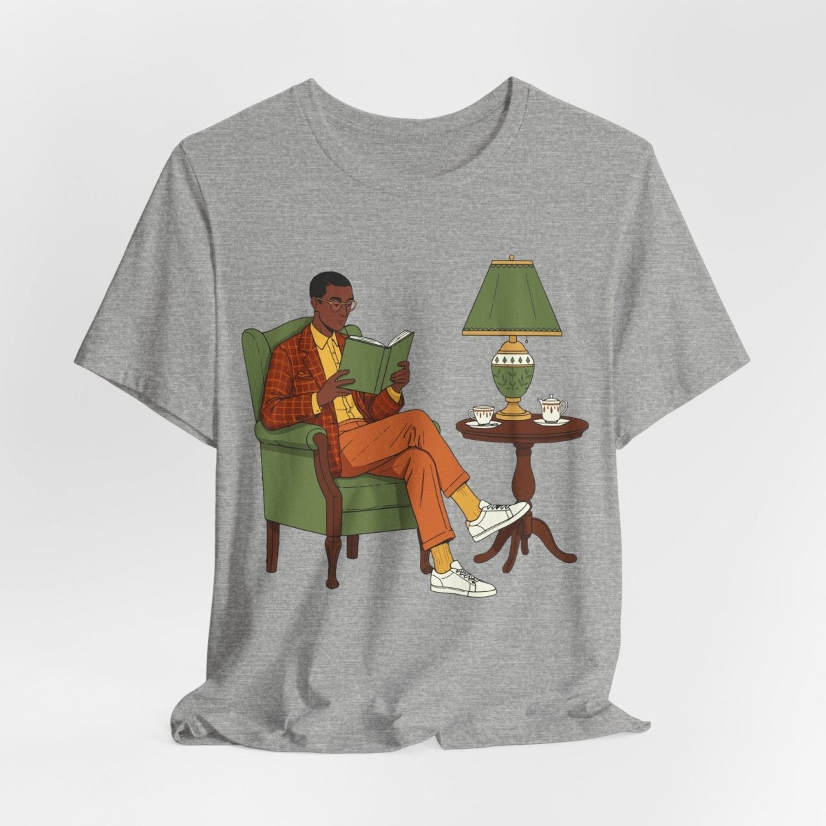 Man Reading Shirt - The Trini Gee