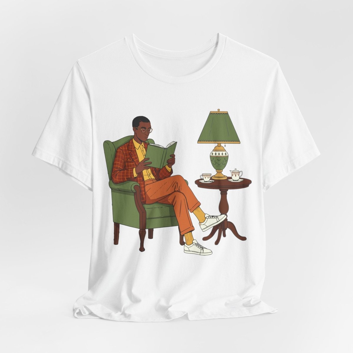 Man Reading Shirt - The Trini Gee