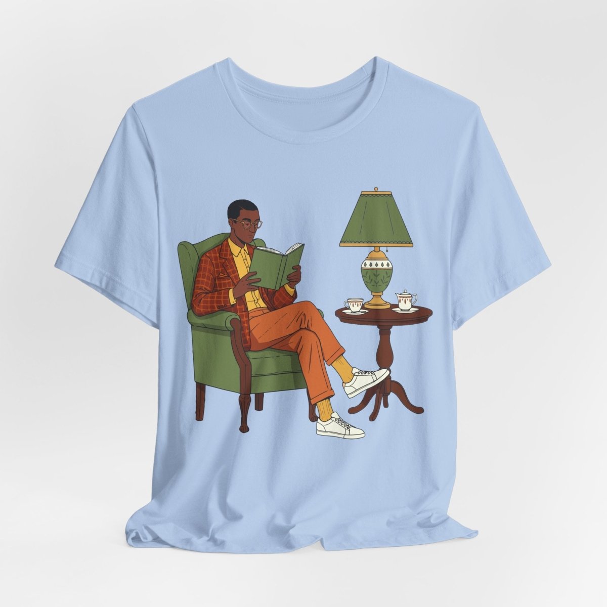 Man Reading Shirt - The Trini Gee