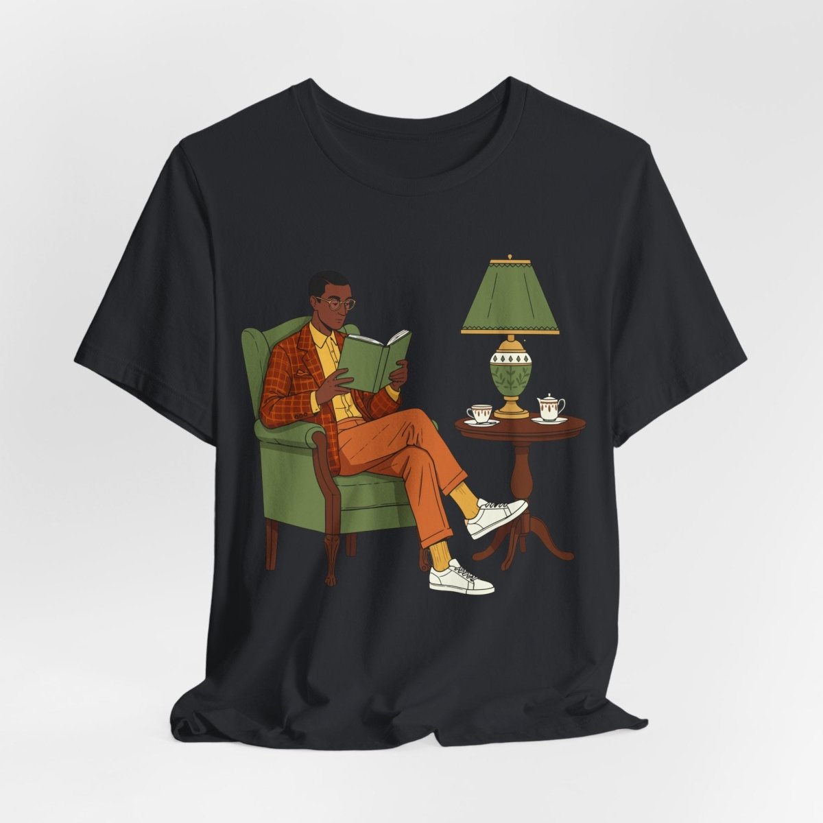 Man Reading Shirt - The Trini Gee