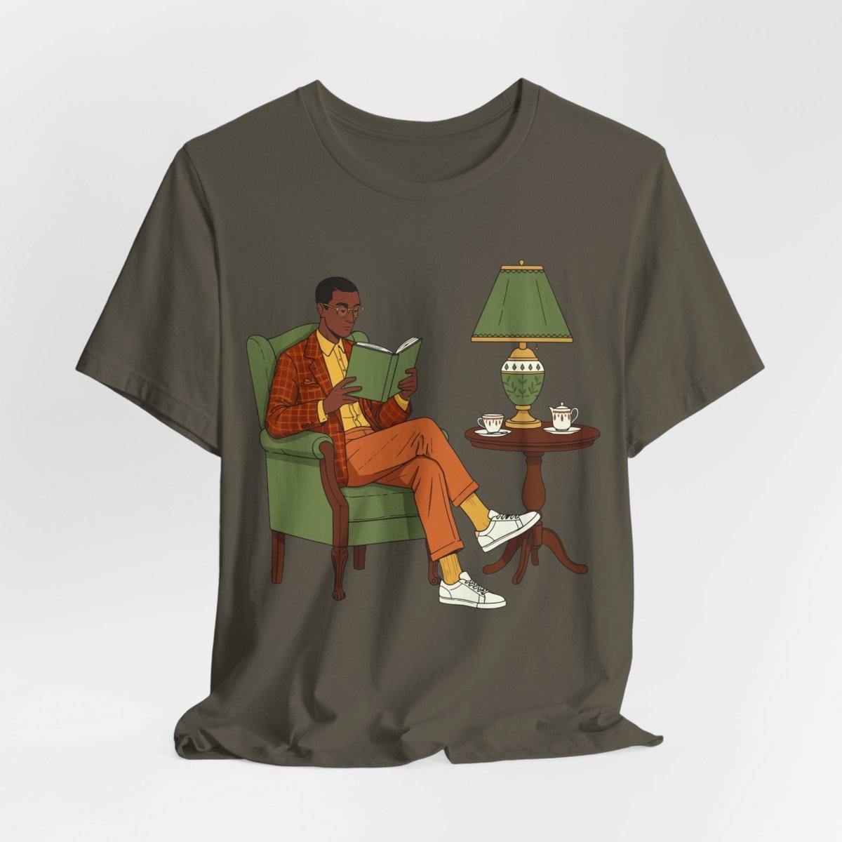 Man Reading Shirt - The Trini Gee