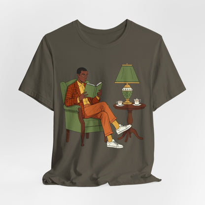 Man Reading Shirt - The Trini Gee