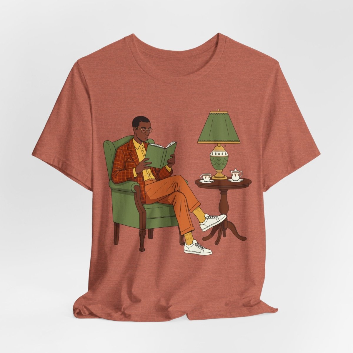 Man Reading Shirt - The Trini Gee