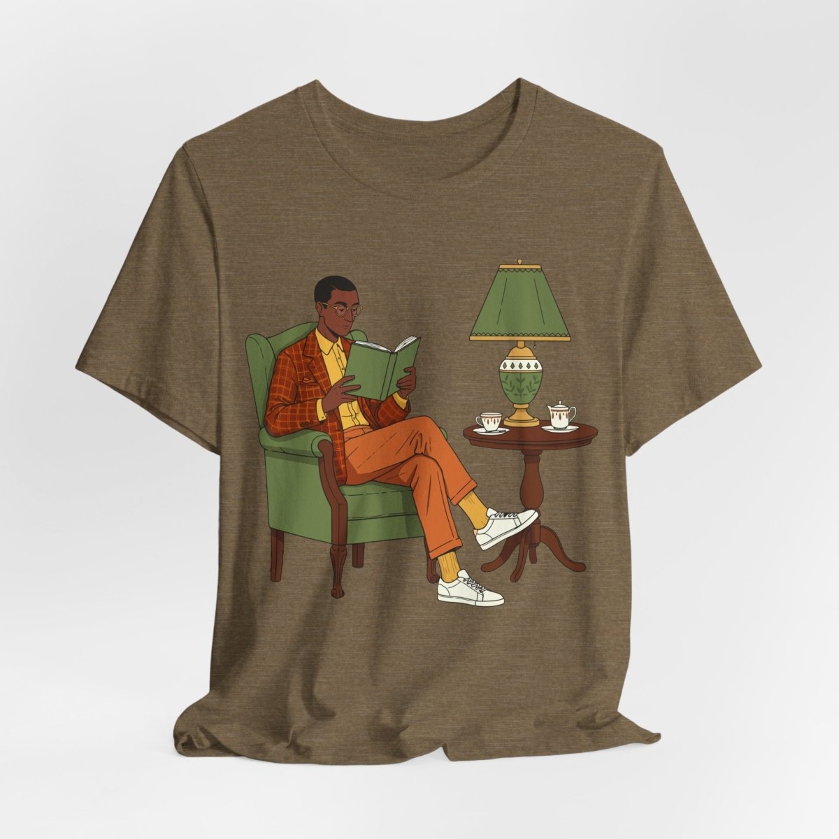 Man Reading Shirt - The Trini Gee