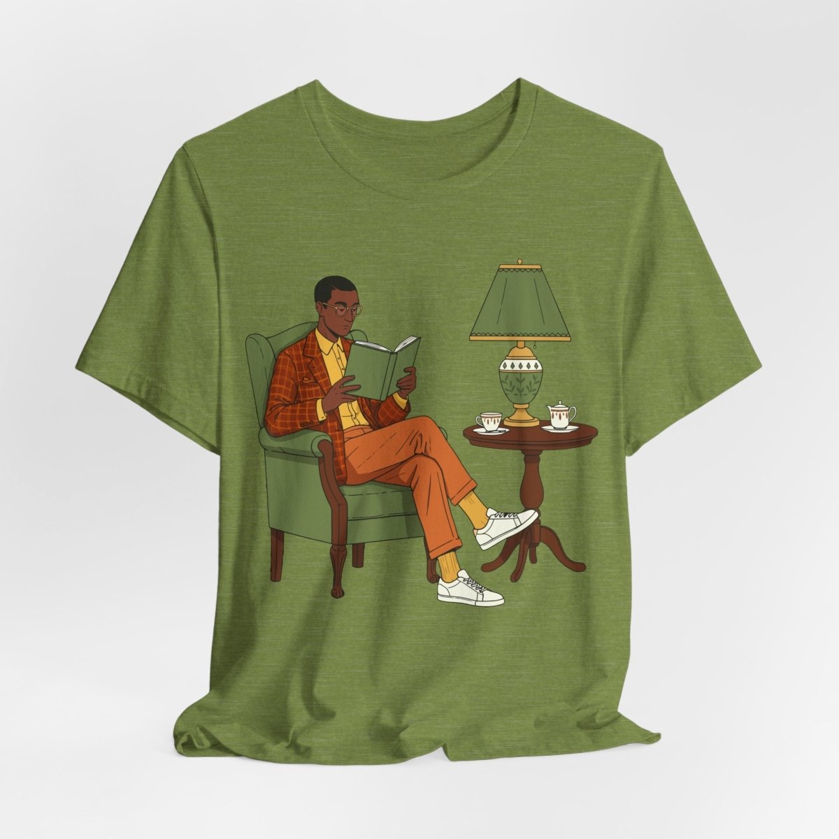 Man Reading Shirt - The Trini Gee
