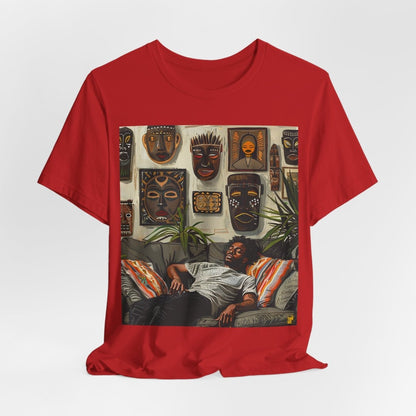 Man Relax Shirt - Afrocentric Art by The Trini Gee
