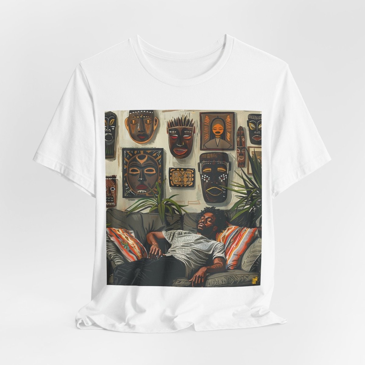 Man Relax Shirt - Afrocentric Art by The Trini Gee