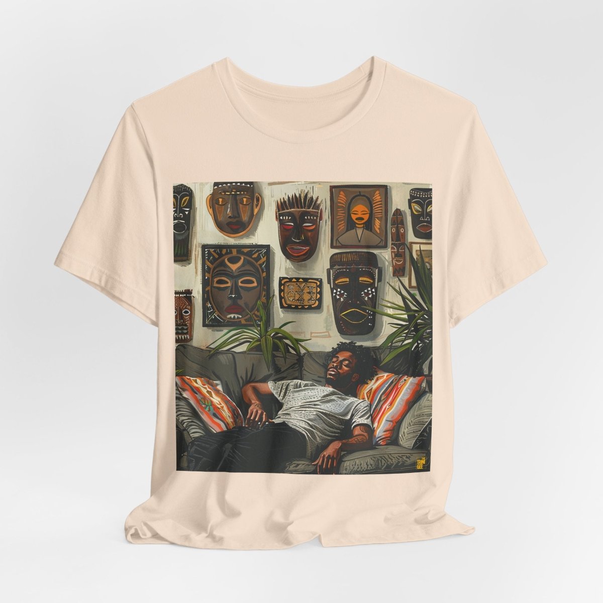 Man Relax Shirt - Afrocentric Art by The Trini Gee