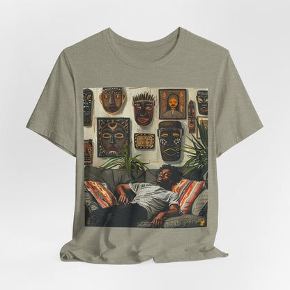 Man Relax Shirt - Afrocentric Art by The Trini Gee