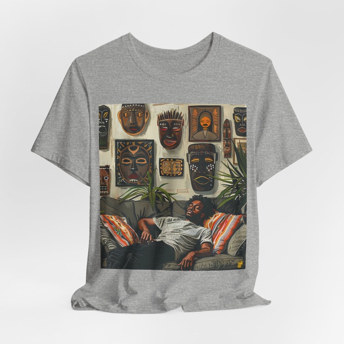 Man Relax Shirt - Afrocentric Art by The Trini Gee