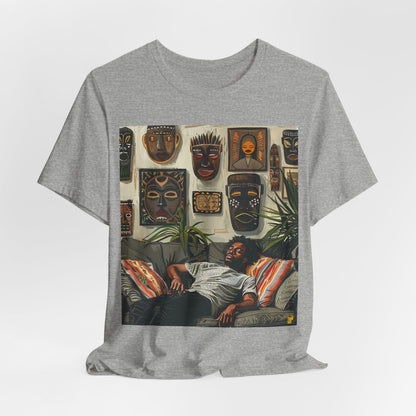 Man Relax Shirt - Afrocentric Art by The Trini Gee