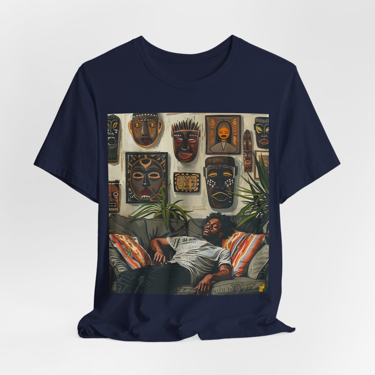 Man Relax Shirt - Afrocentric Art by The Trini Gee