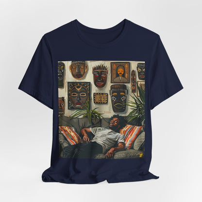 Man Relax Shirt - Afrocentric Art by The Trini Gee