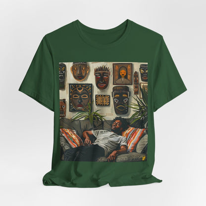 Man Relax Shirt - Afrocentric Art by The Trini Gee