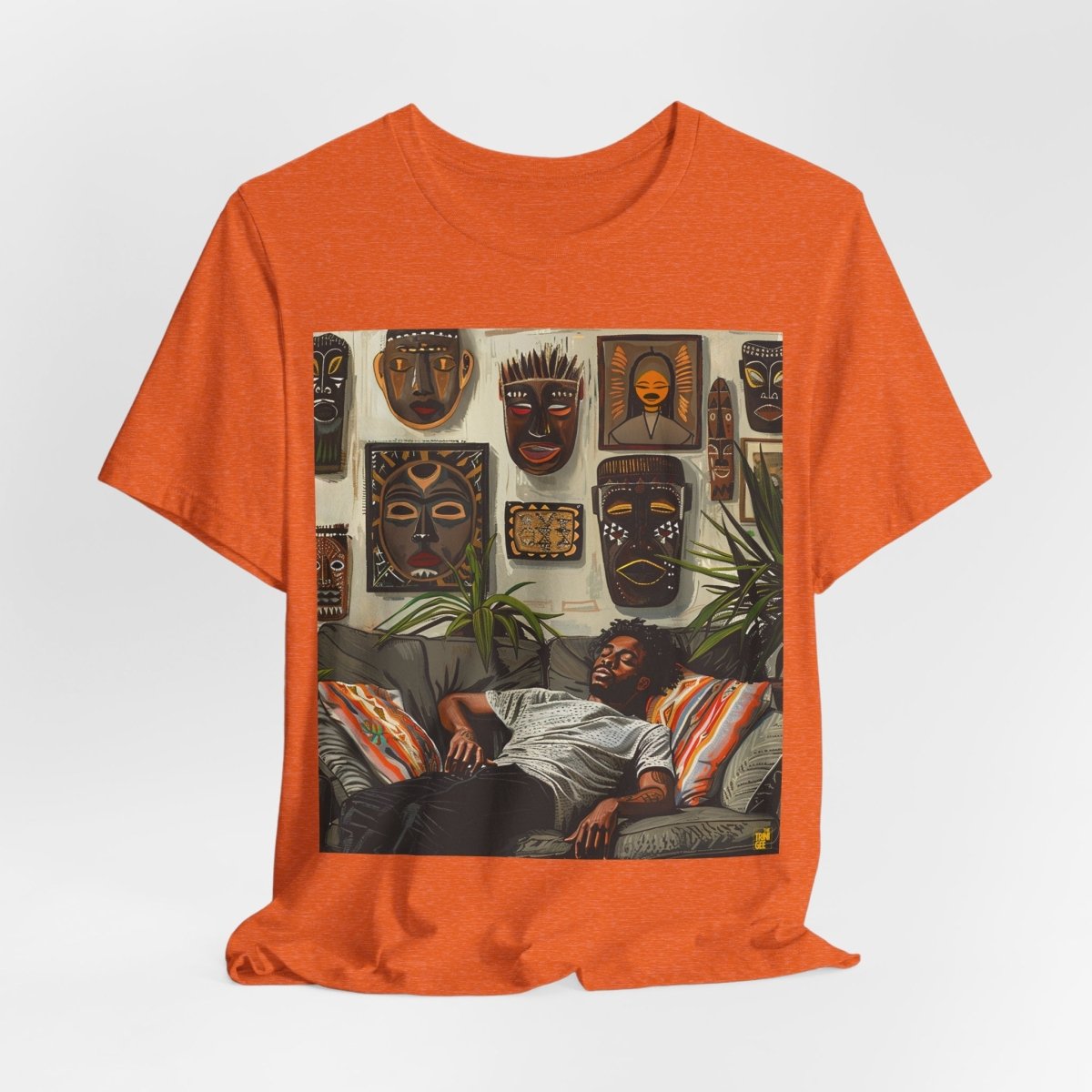 Man Relax Shirt - Afrocentric Art by The Trini Gee