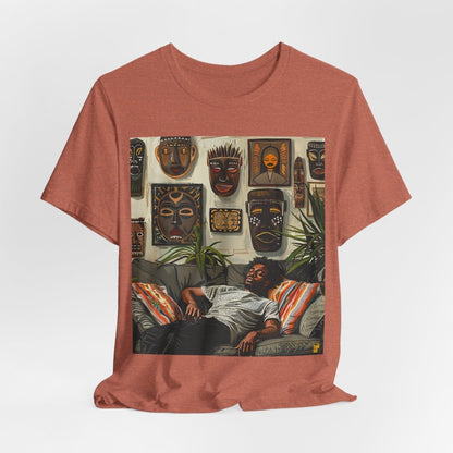 Man Relax Shirt - Afrocentric Art by The Trini Gee