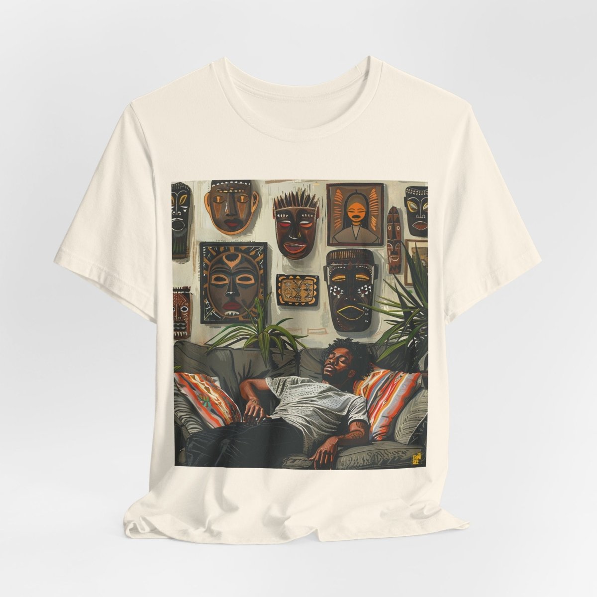 Man Relax Shirt - Afrocentric Art by The Trini Gee