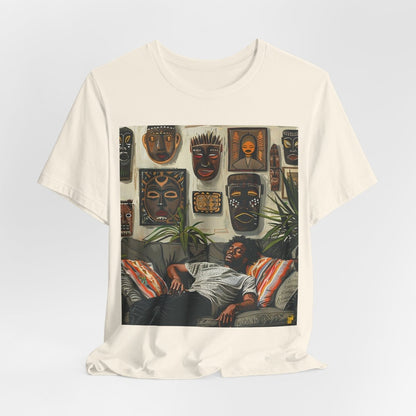 Man Relax Shirt - Afrocentric Art by The Trini Gee