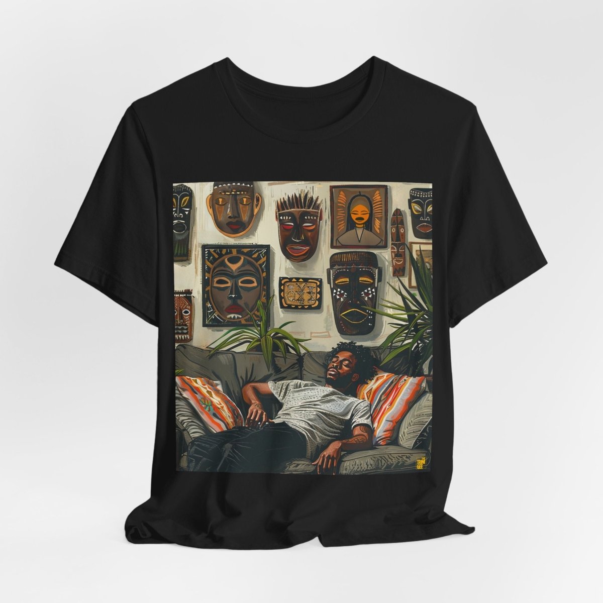 Man Relax Shirt - Afrocentric Art by The Trini Gee